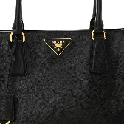 Prada Saffiano Lux Medium Tote Black 9 of 12