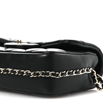 Chanel Lambskin Quilted Small My Precious Flap Black 10 of 11