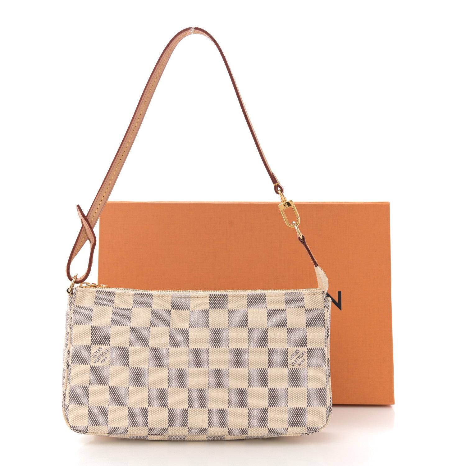 Louis Vuitton Damier Azur Pochette Accessories NM 12 of 12