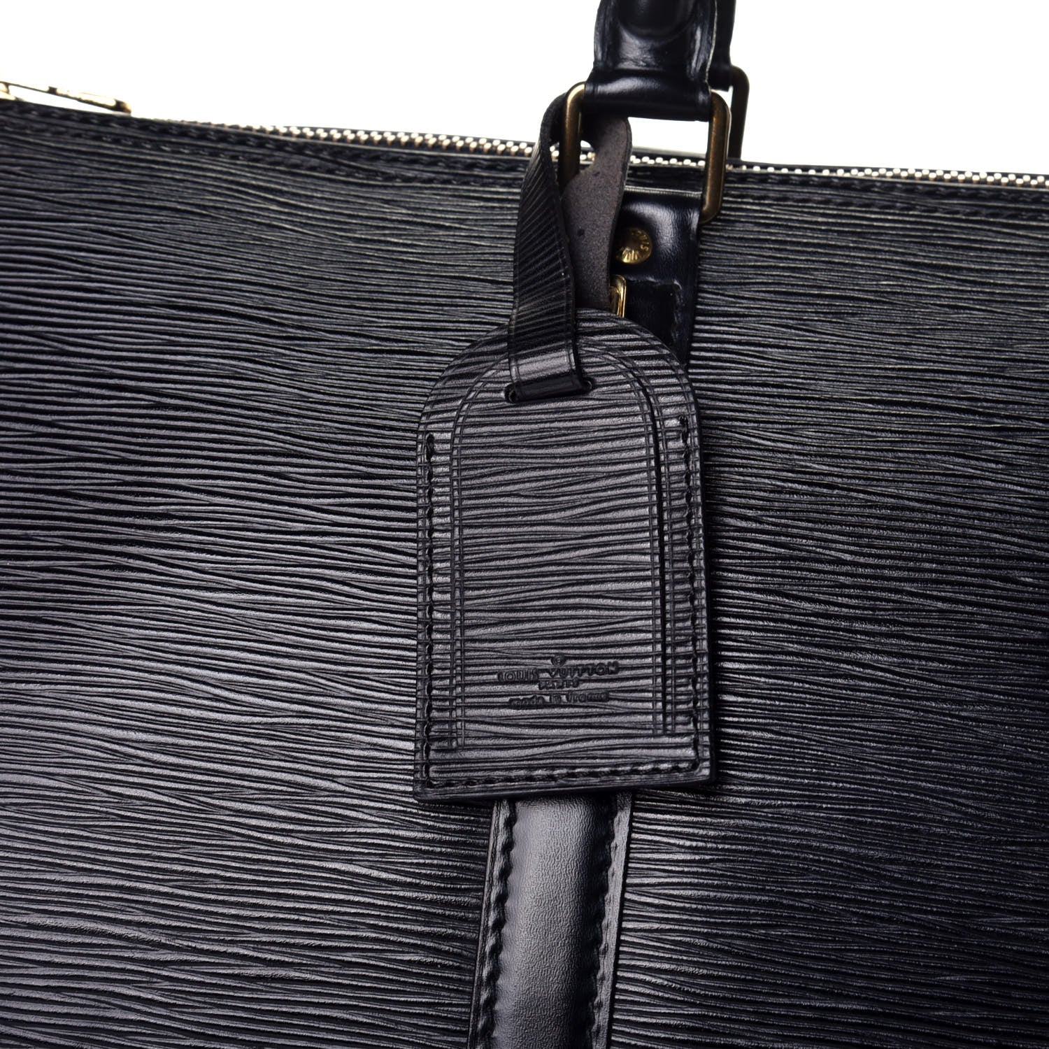 Louis Vuitton Epi Keepall 45 Black 8 of 8