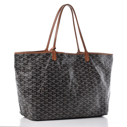 Goyard Goyardine Saint Louis GM Black Gold 4 of 56