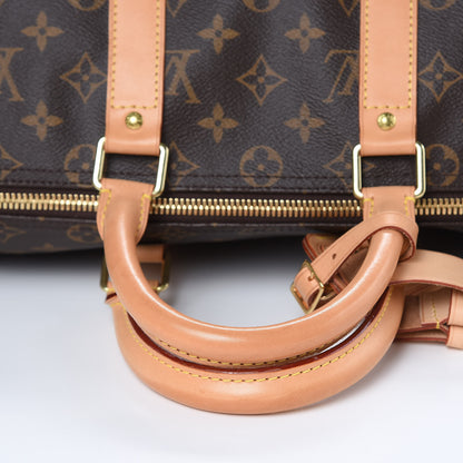 Louis Vuitton Monogram Keepall Bandouliere 45 10 of 13