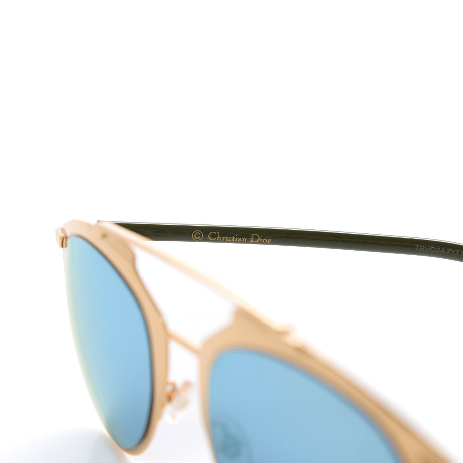 Christian Dior Reflected Sunglasses Gold 7 of 10