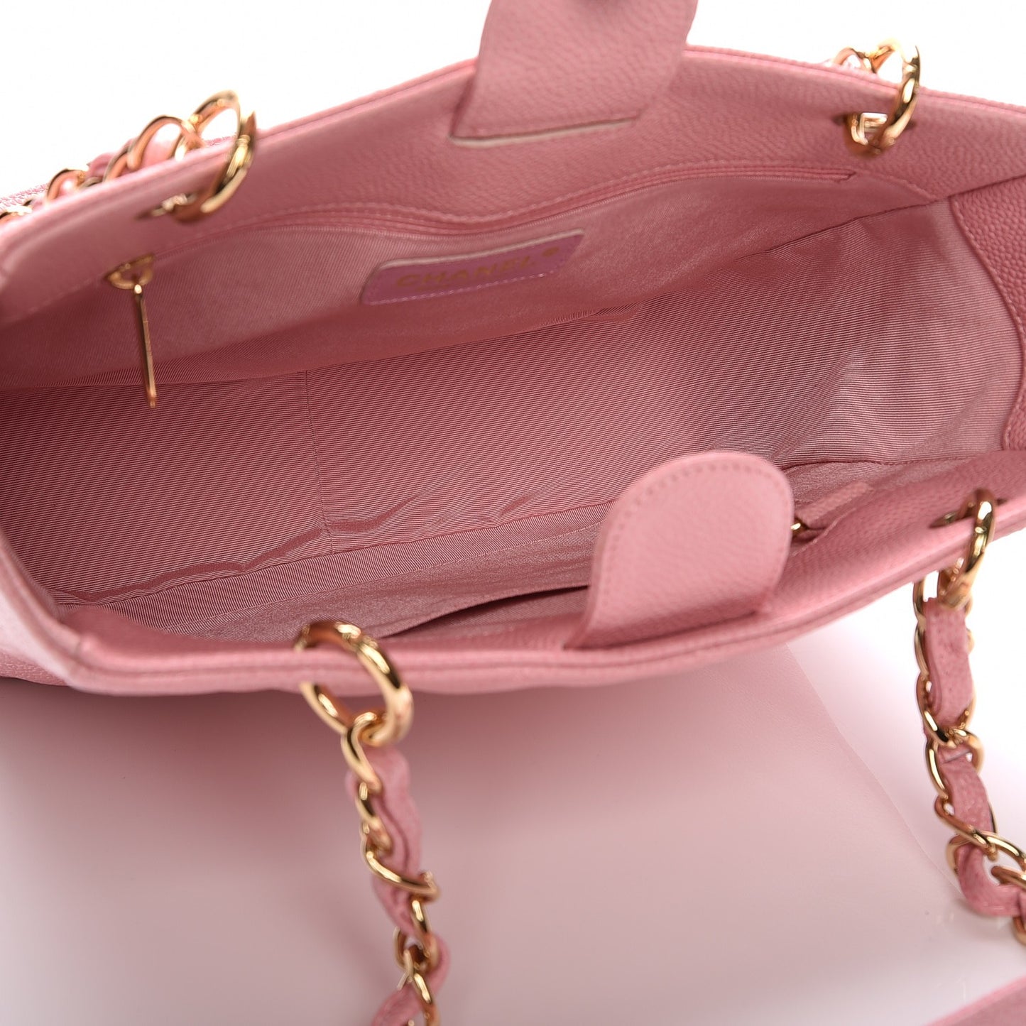 Caviar Petit Shopping Tote PST Pink