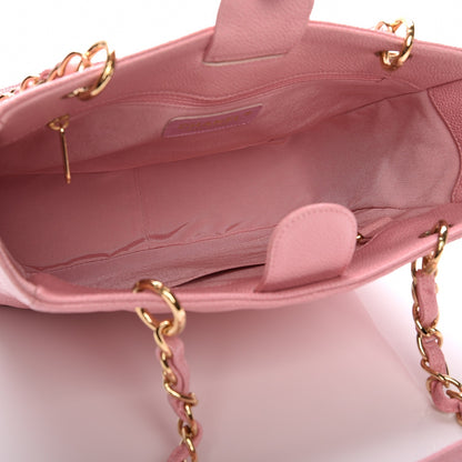 Chanel Caviar Petit Shopping Tote PST Pink 5 of 7