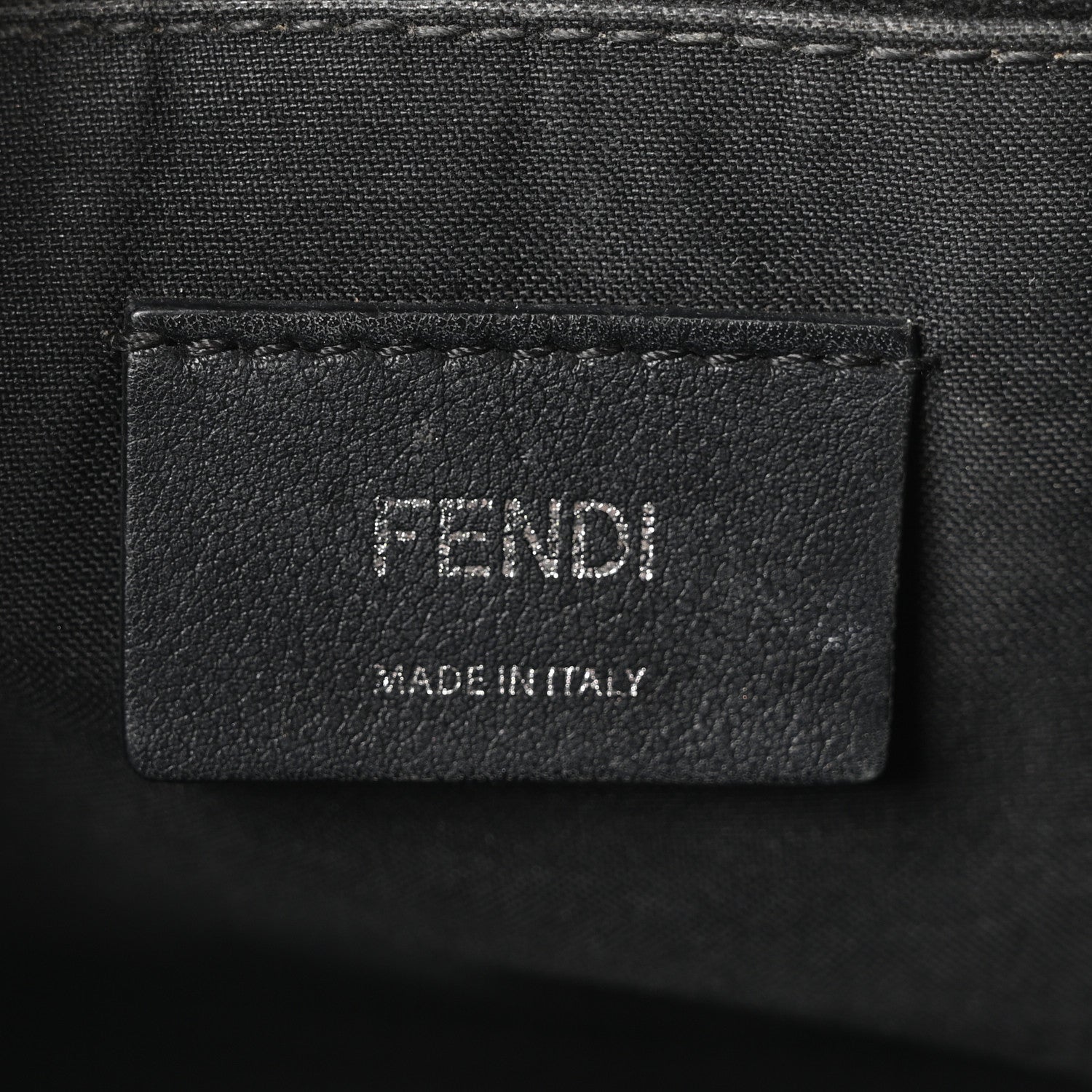 Fendi Vitello Dolce Medium By The Way Boston Bag Black 6 of 10