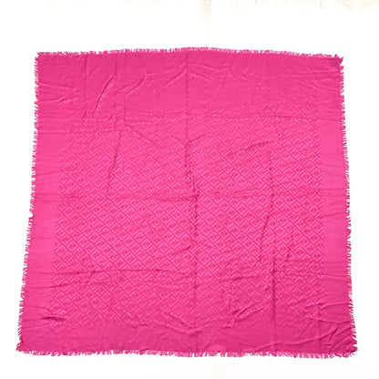 Fendi Silk Wool FF Shawl Fuchsia 1 of 5