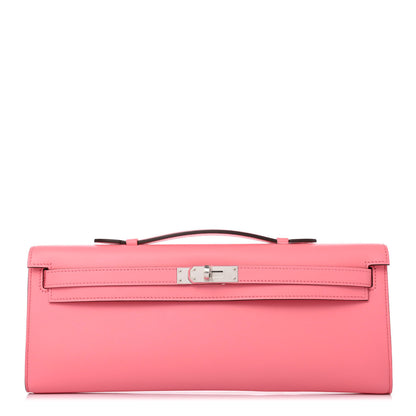Hermes Swift Kelly Cut Clutch Pochette Rose D'Ete 1 of 4
