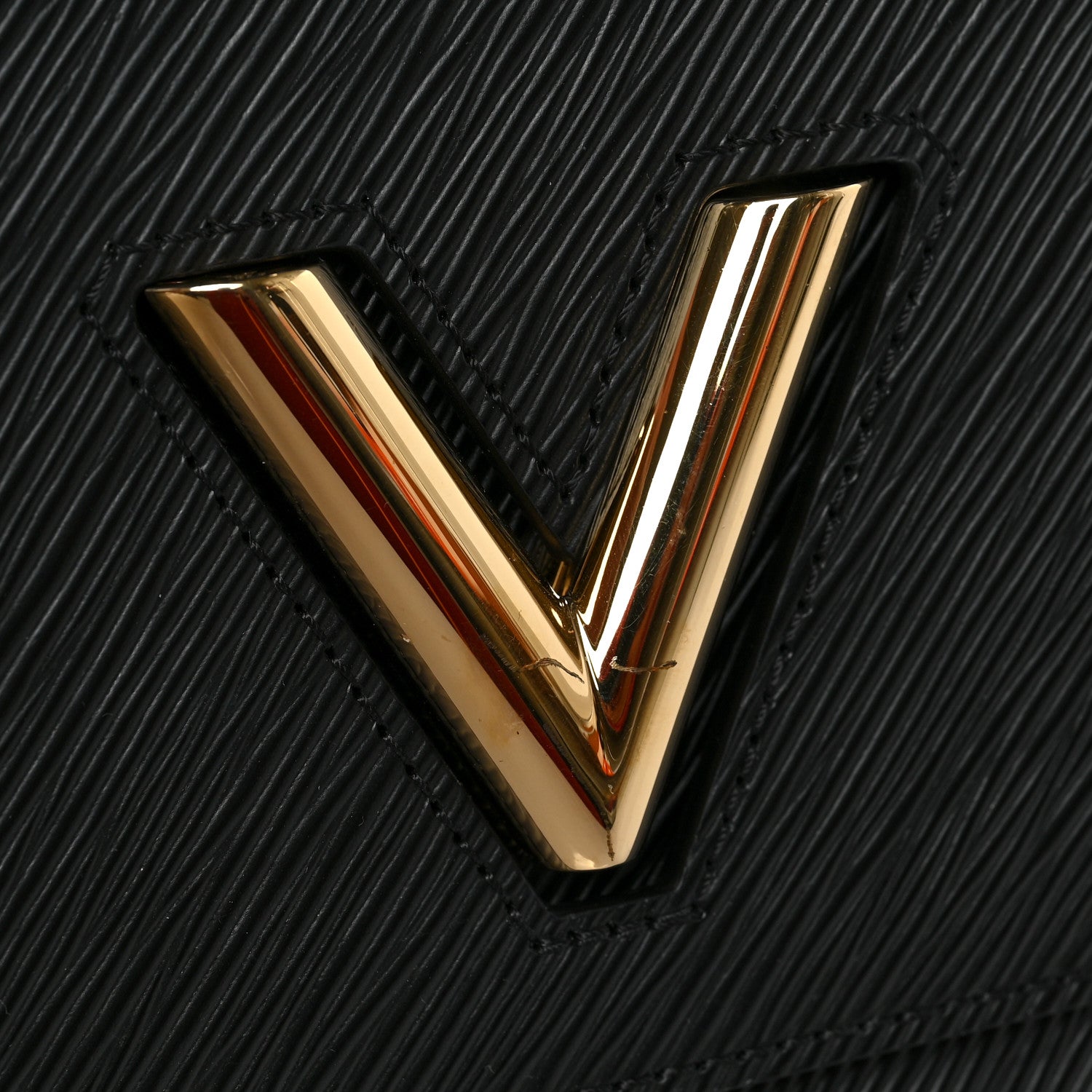 Louis Vuitton Epi Twist Shoulder Bag MM Black 9 of 9