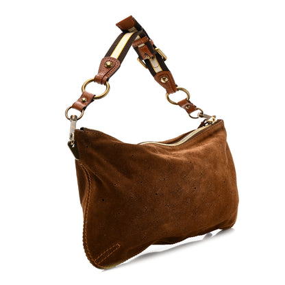 Louis Vuitton Suede Mahina Onatah Pochette Cacao 3 of 10