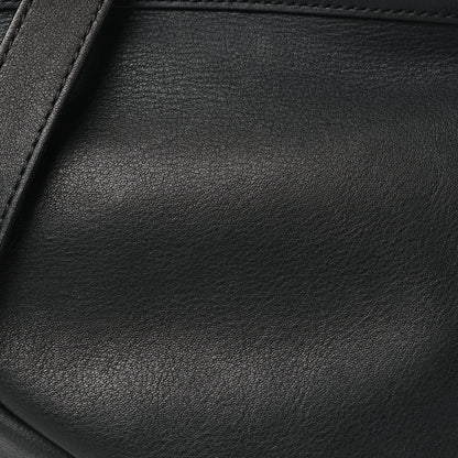 The Row Grained Calfskin Small Slouchy Banana Bag Black 8 of 11