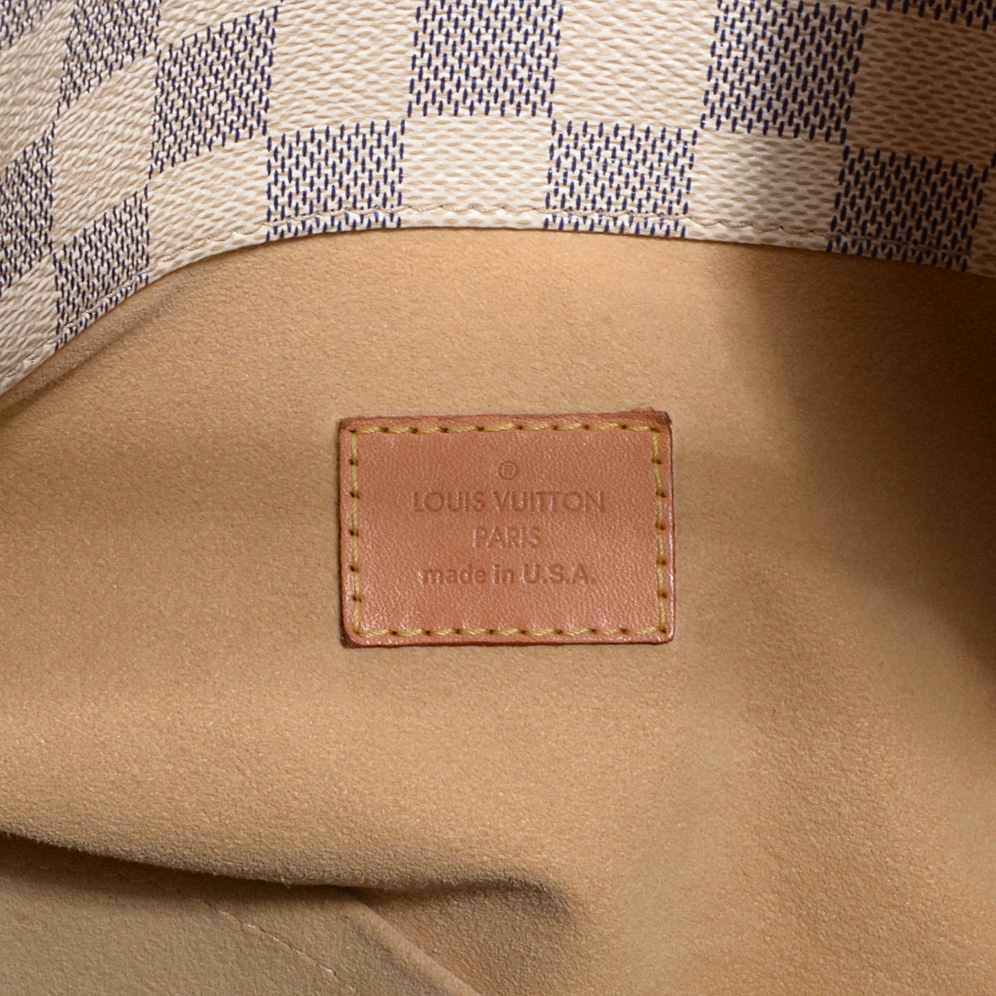 Damier Azur Artsy GM