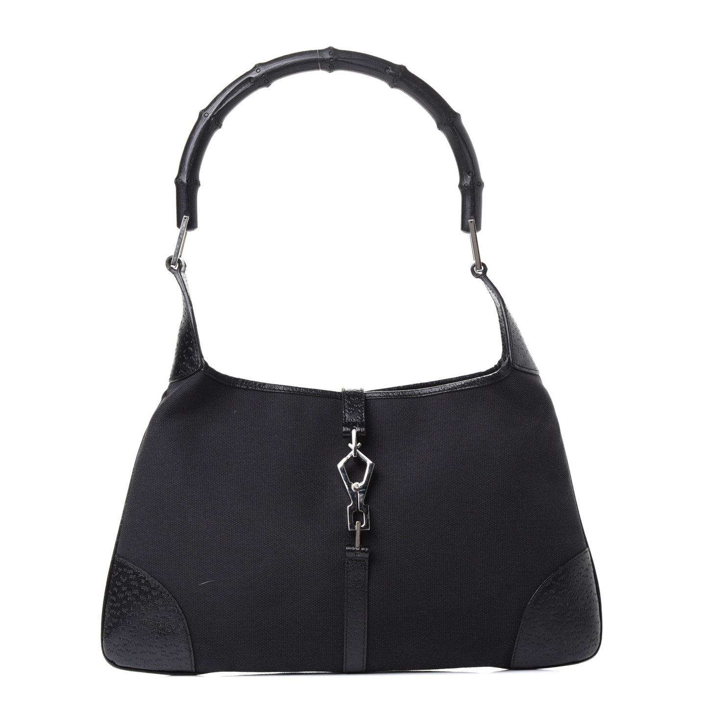 Monogram Small Jackie O Hobo Black