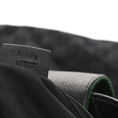 Gucci Monogram Large New Ladies Web Hobo Black 7 of 13