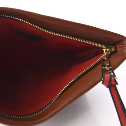 Louis Vuitton Monogram Tuileries Pochette Caramel 5 of 9