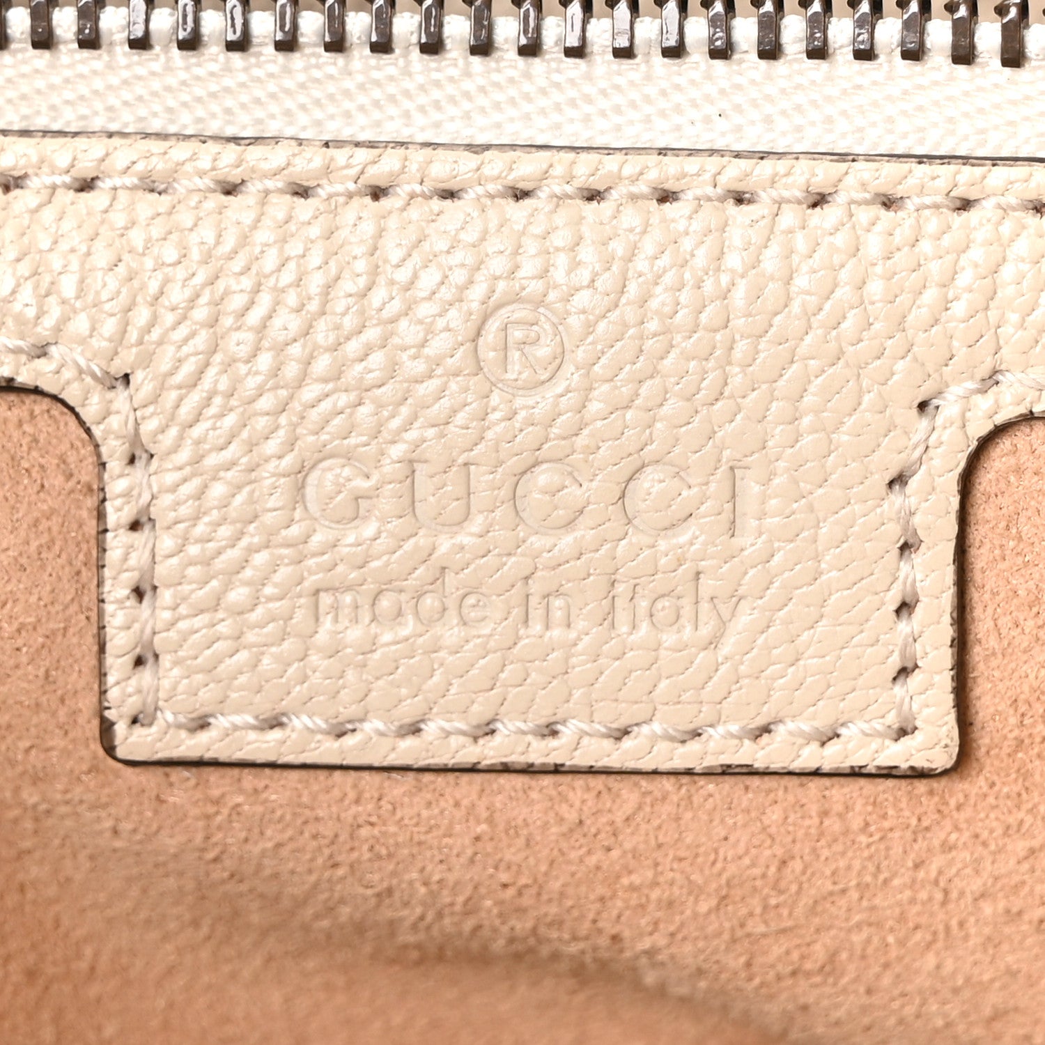 Gucci Goatskin Large Aphrodite Shoulder Bag Mystic White 6 of 10