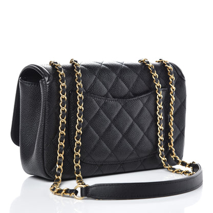 Chanel Caviar Quilted Small CC Filigree Flap Black 3 of 11