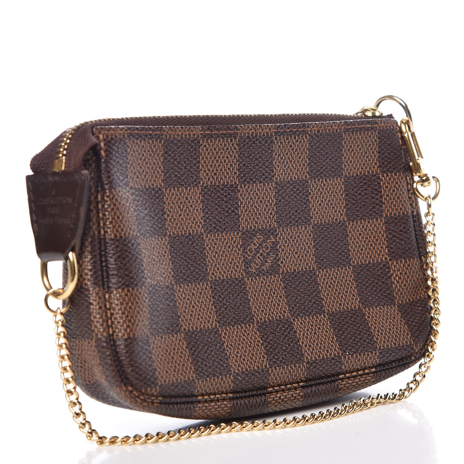 Louis Vuitton Damier Ebene Mini Pochette Accessories 3 of 7