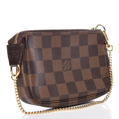 Louis Vuitton Damier Ebene Mini Pochette Accessories 3 of 7