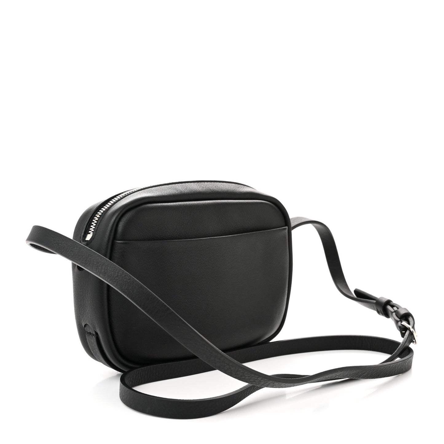 Calfskin Logo XS Everyday Camera Bag Black