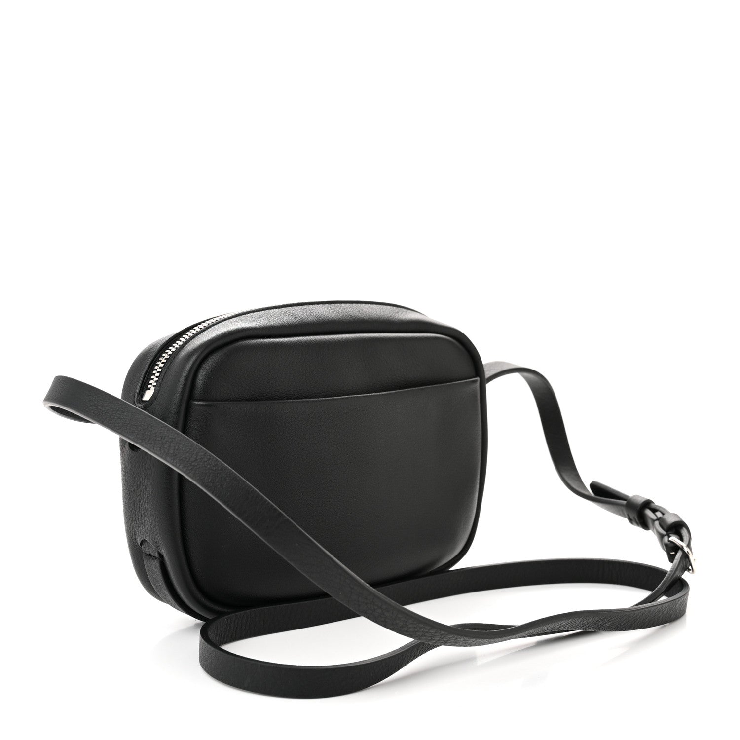 Balenciaga Calfskin Logo XS Everyday Camera Bag Black 3 of 10