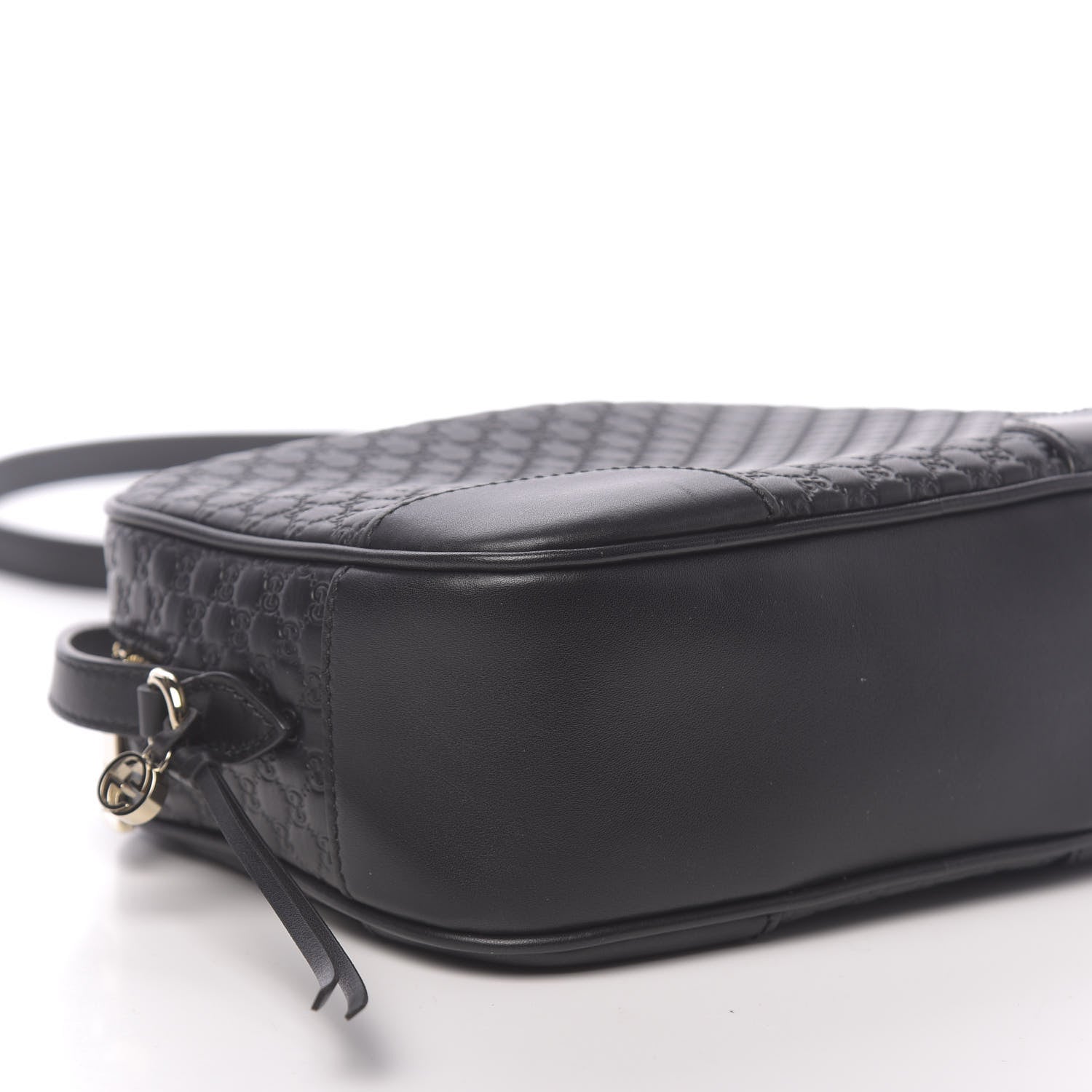 Gucci Microguccissima Mini Bree Messenger Bag Black 9 of 10