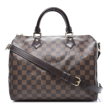 Louis Vuitton Damier Ebene Speedy Bandouliere 30 1 of 12