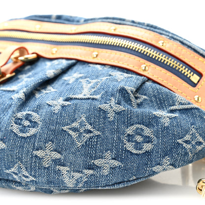 Louis Vuitton Monogram Denim High Rise Bumbag Blue 9 of 9
