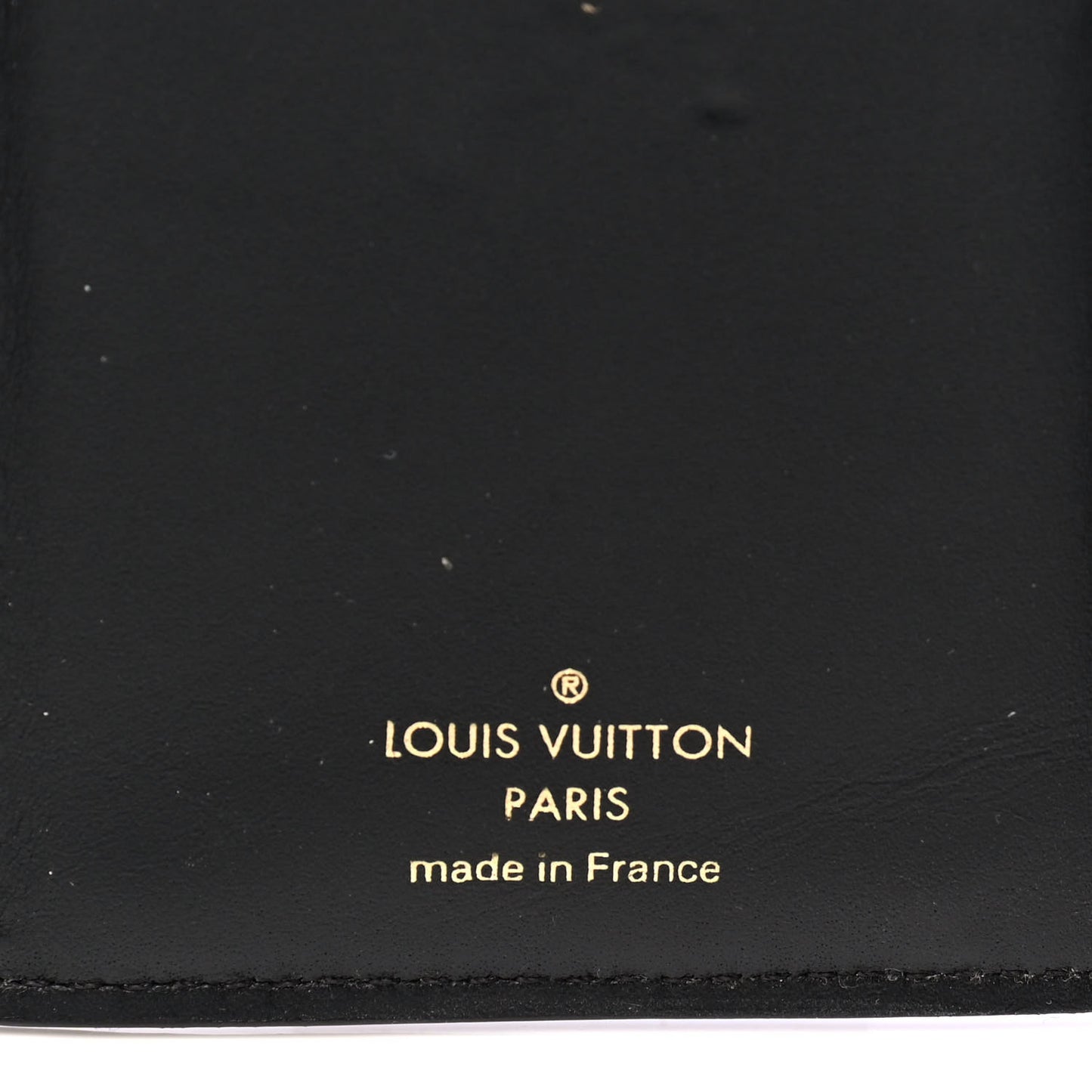 Monogram Flower Lock Compact Wallet Black