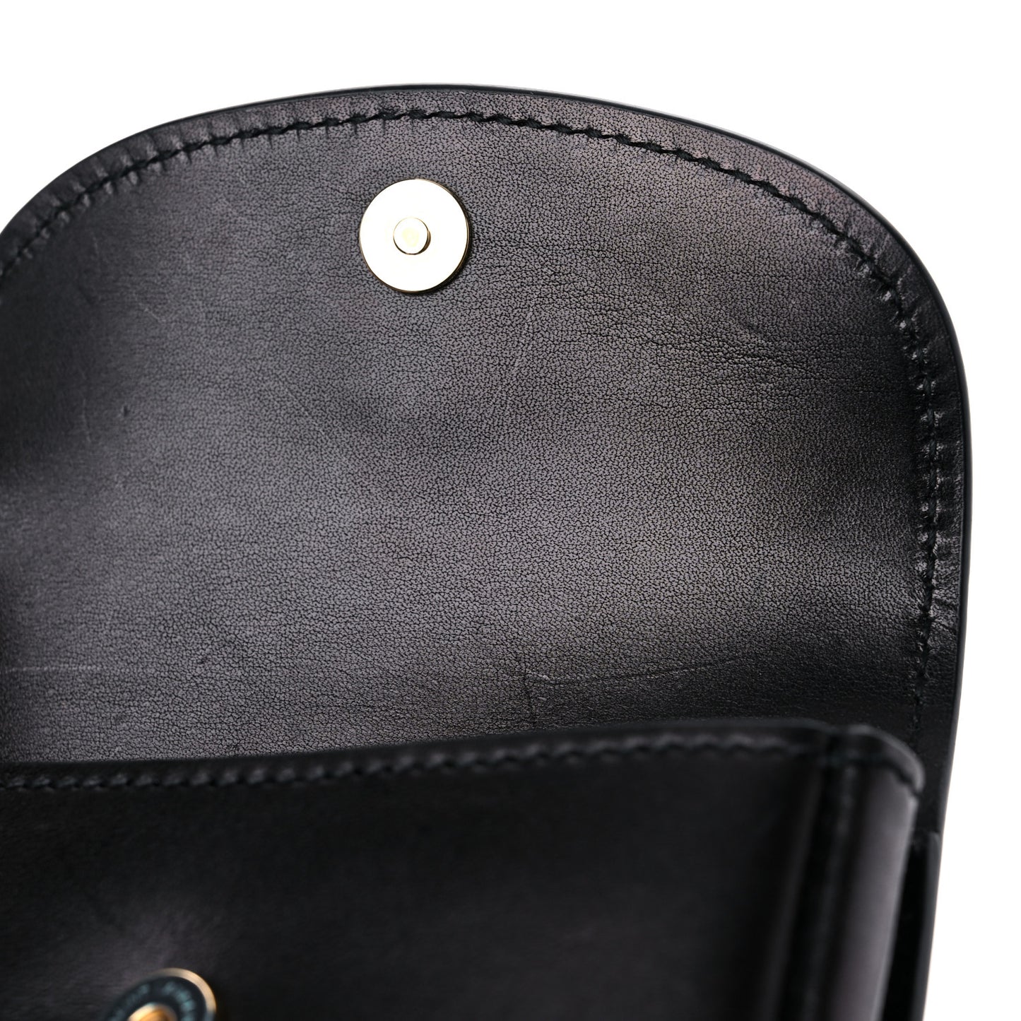 Smooth Calfskin Mini Classic Monogram Kaia Belt Black