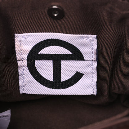 Telfar Vegan Leather Small Shopping Bag Chocolate 6 of 11