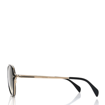 Celine Aviator Sunglasses CL 41374/S Black 3 of 7