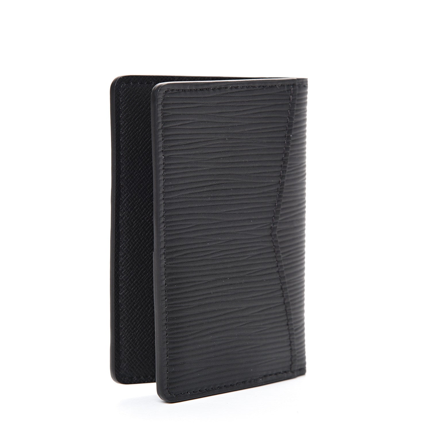 Louis Vuitton Epi Initials Pocket Organizer Black 2 of 7