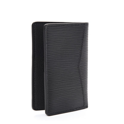 Louis Vuitton Epi Initials Pocket Organizer Black 2 of 7