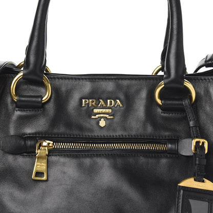 Prada Soft Calfskin Tote Black 11 of 11