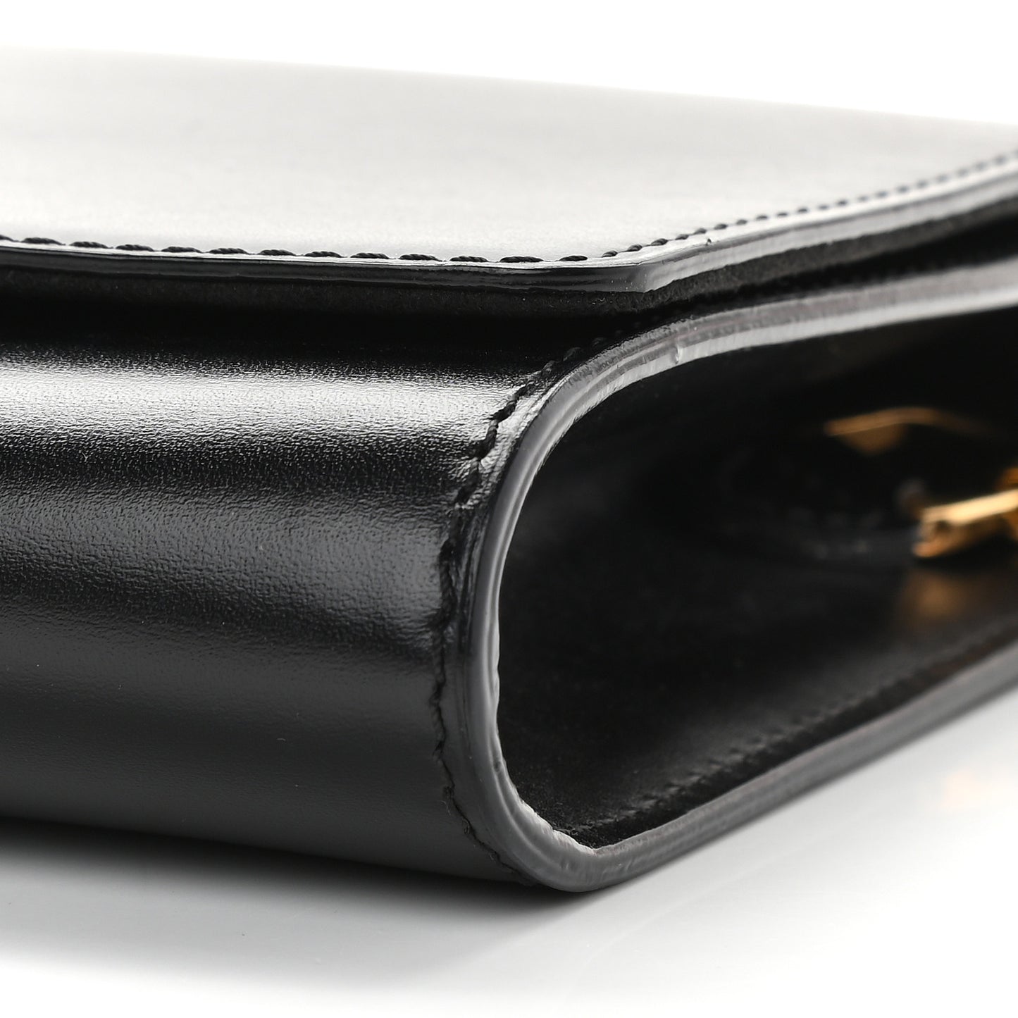 Calfskin Chain Louise MM Black