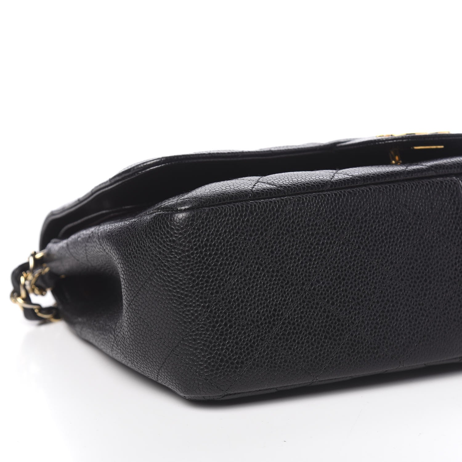 Chanel Caviar Quilted Jumbo Double Flap Black 9 of 11