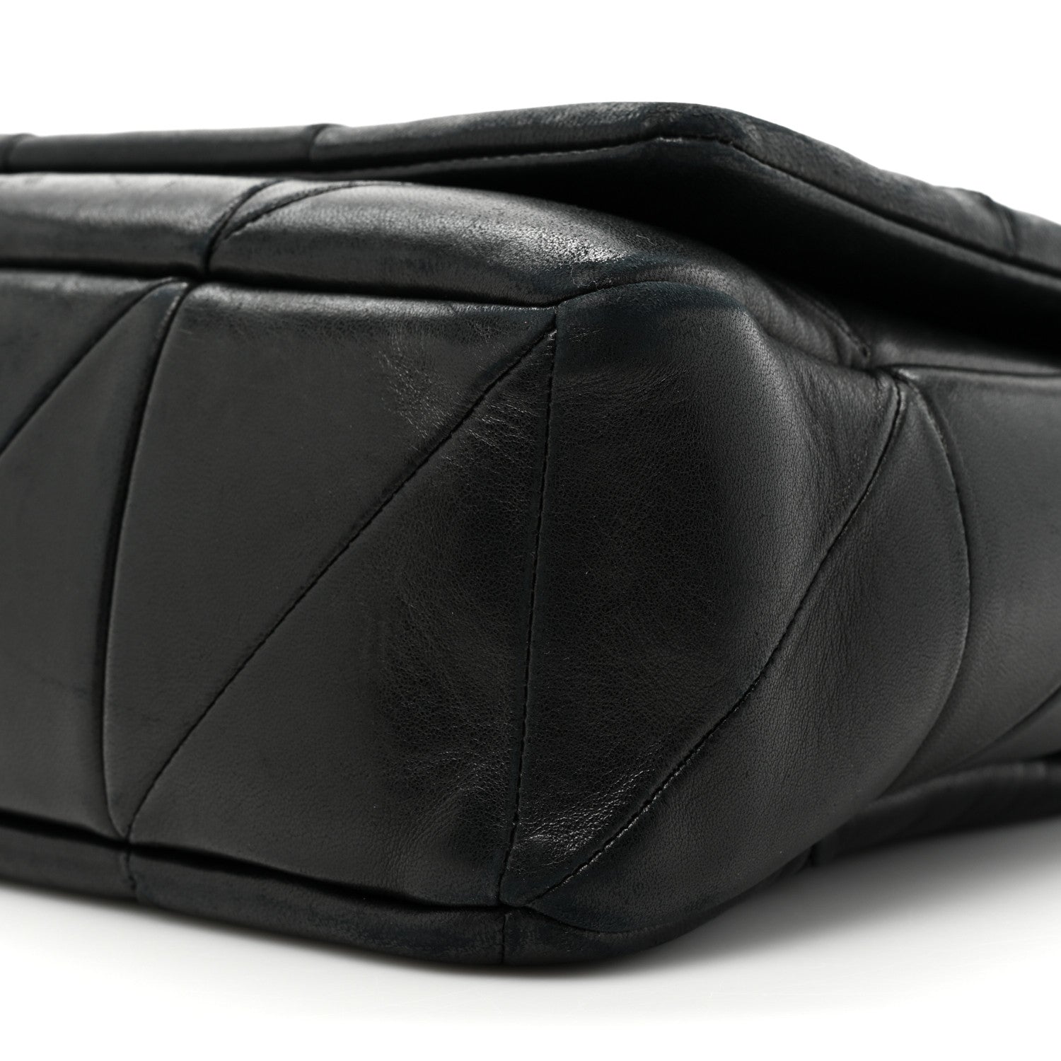 Saint Laurent Lambskin Patchwork Monogram Large Jamie Black 8 of 16