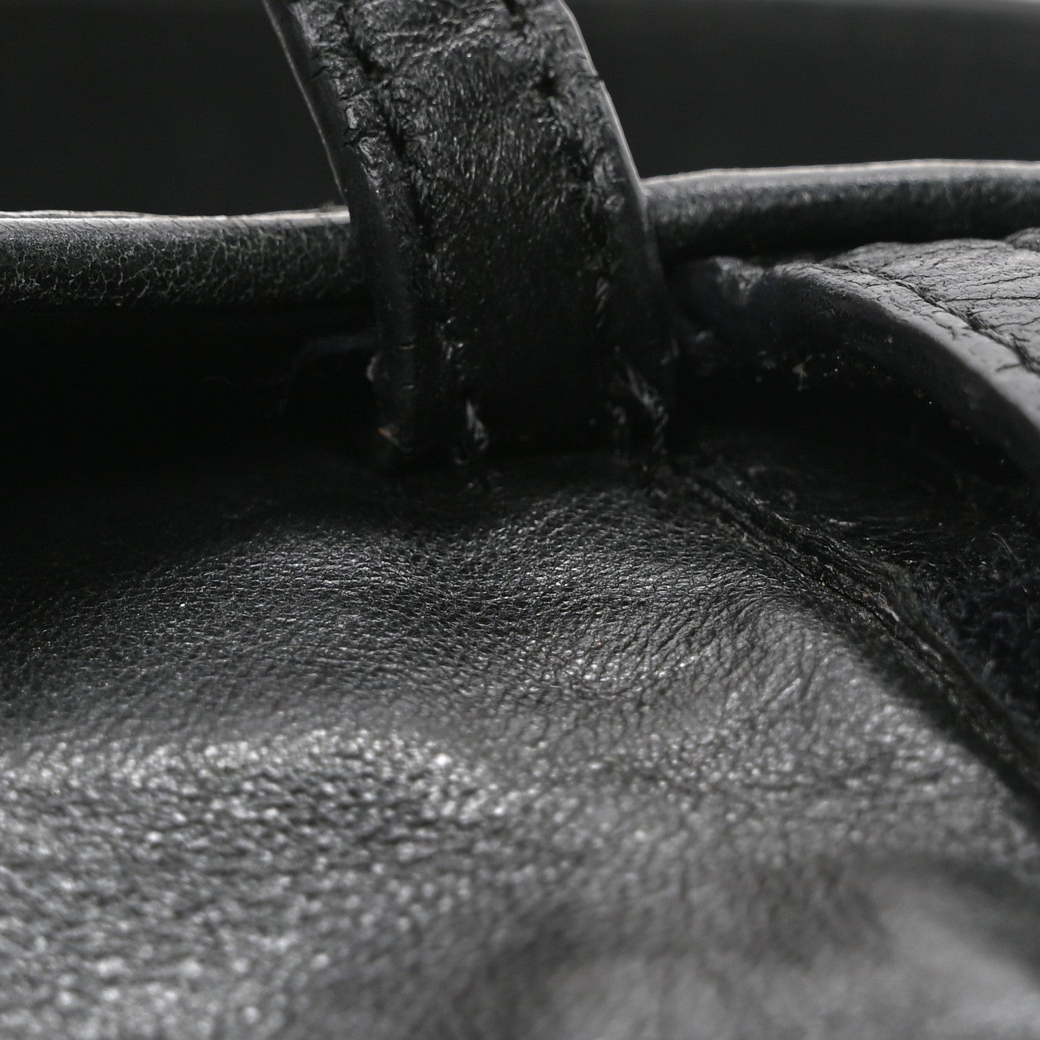 Christian Dior Supple Calfskin Mini Saddle Bag Black 11 of 12