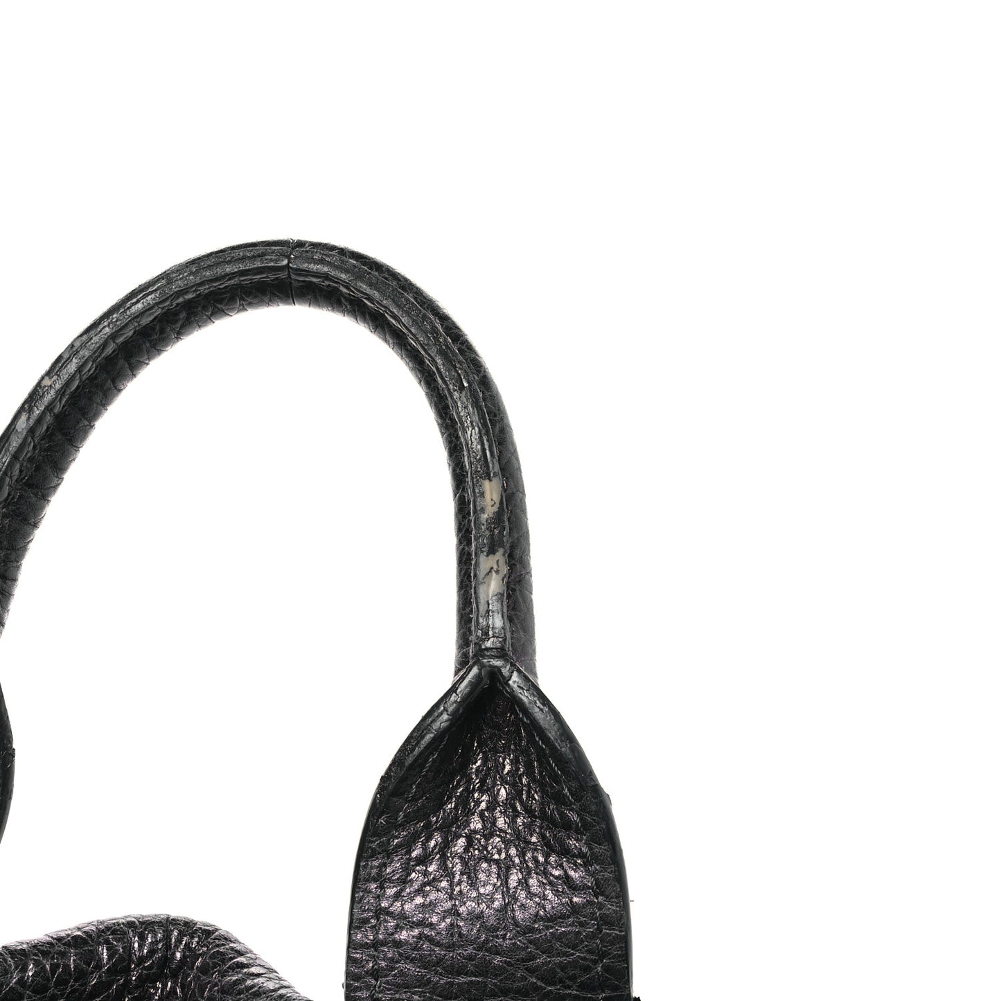Pebbled Lambskin Inside Out Rocco Black Nickel Hardware
