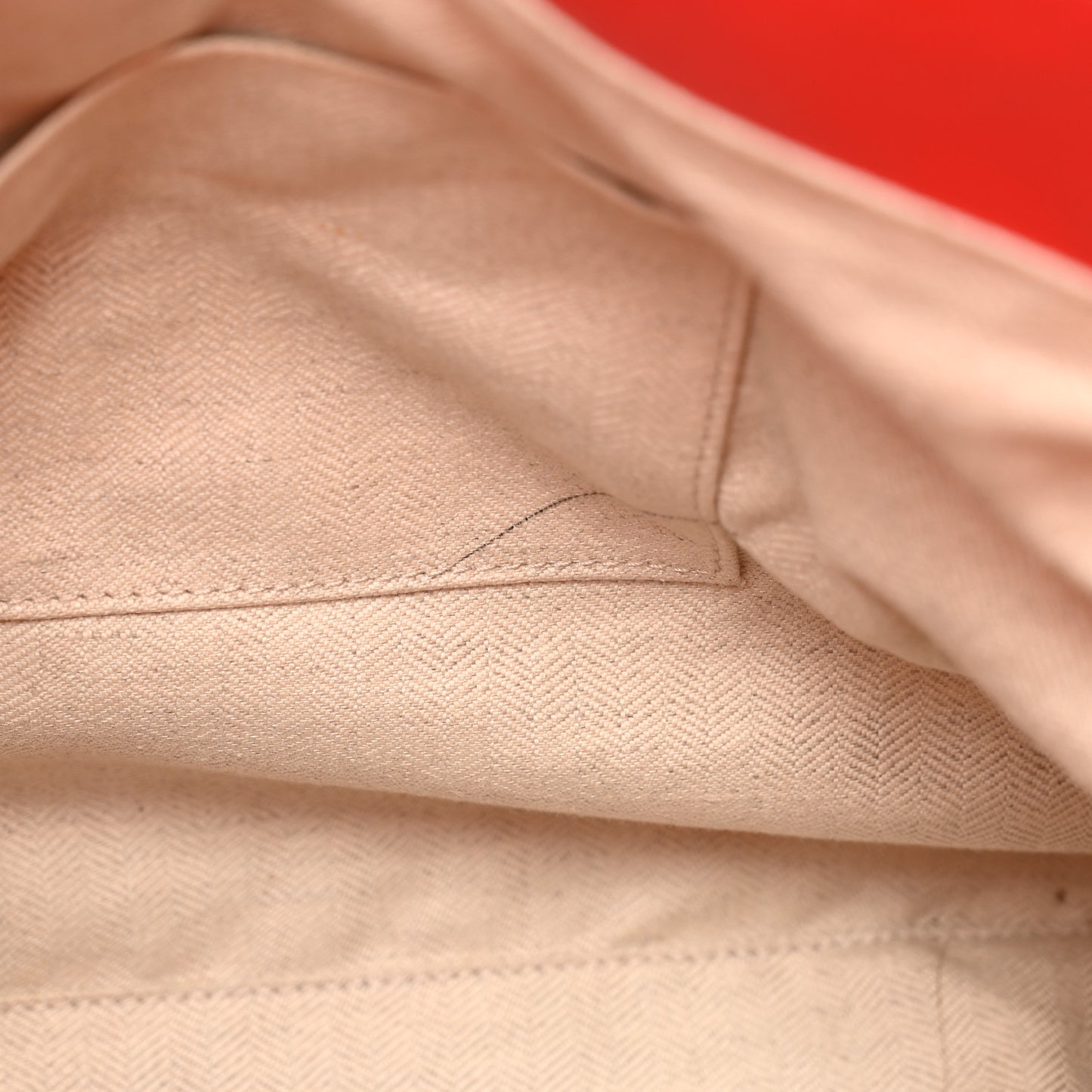 Calfskin Large Puzzle Bag Scarlet