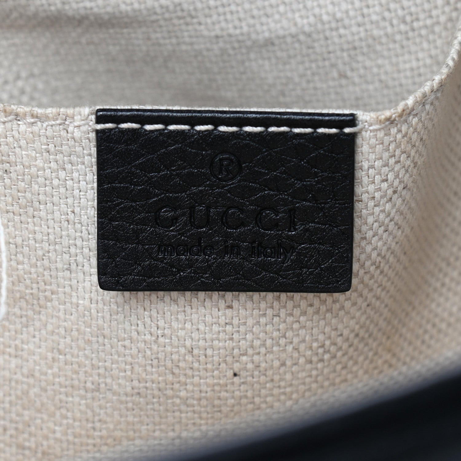 Gucci Pebbled Calfskin Small Soho Disco Bag Black 7 of 9