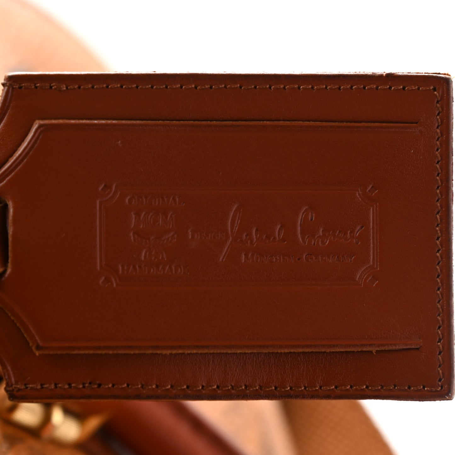 Visetos Weekender Duffle Bag Cognac