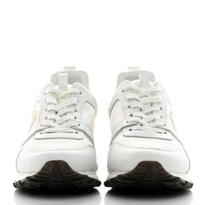 Louis Vuitton Calfskin Mesh Run Away Sneakers 37 White 2 of 14