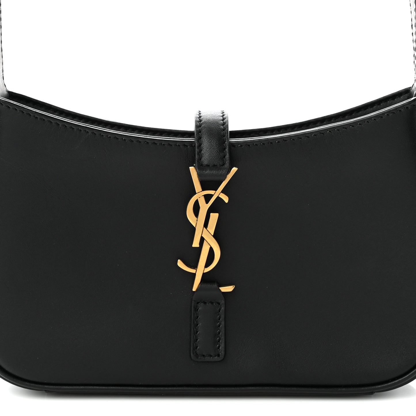 Smooth Calfskin Le 5 A 7 Mini Hobo Black