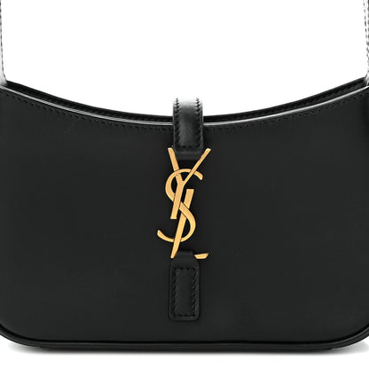 Saint Laurent Smooth Calfskin Le 5 A 7 Mini Hobo Black 8 of 11