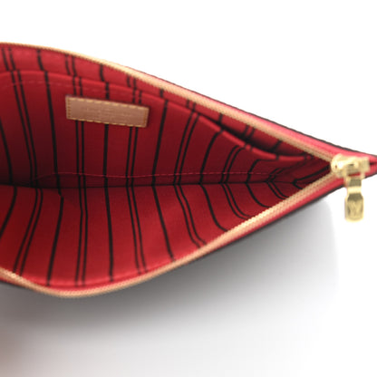 Louis Vuitton Monogram Neverfull MM GM Pochette Cherry 5 of 8