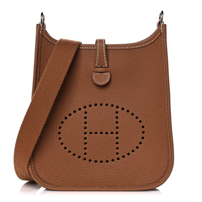 Hermes Taurillon Clemence Evelyne TPM Gold 1 of 10