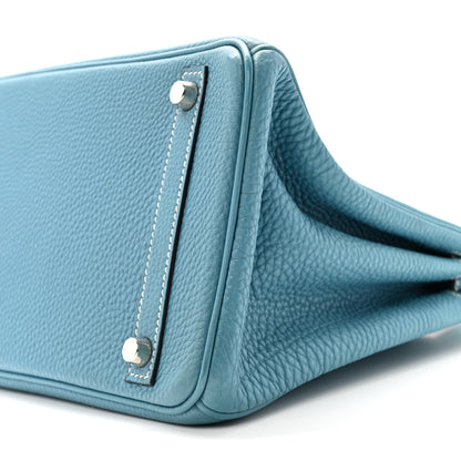 Hermes Togo Birkin 30 Blue Jean 10 of 13