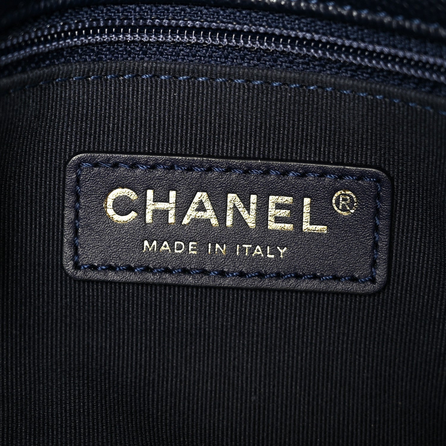 Chanel Caviar Quilted Small CC You Flap Navy 6 of 12